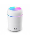 Difuzor Odorizant si Umidificator aer, Casa /Birou/Auto, 300ml, iluminare led, Alb