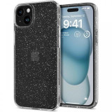 Spigen Husa Liquid Crystal Glitter iPhone 15 Plus Crystal Quartz