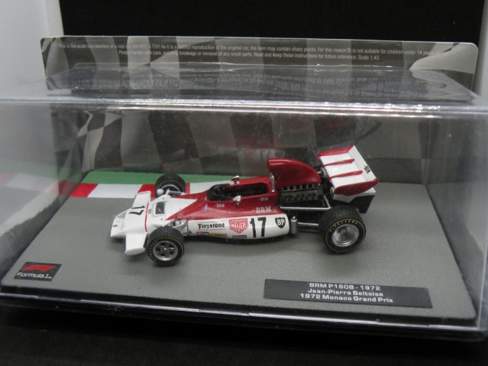 Macheta Formula 1 BRM P160B Jean Pierre Beltoise 1972 Altaya 1:43