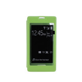 Cumpara ieftin Husa smart view pentru Sony Xperia T3 verde, PRC