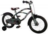 Bicicleta baieti 16 inch Volare Bike cu roti ajutatoare si cadru vopsit camuflaj vopsea mata Ambush