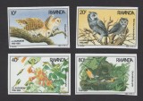 RWANDA 1985 FAUNA PASARI NEDANTELAT