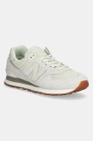 New Balance sneakers 574 femei, culoarea verde, WL574BLE