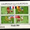 Romania 1984 UEFA Football perf. sheet Mi.B205 MNH DF.009
