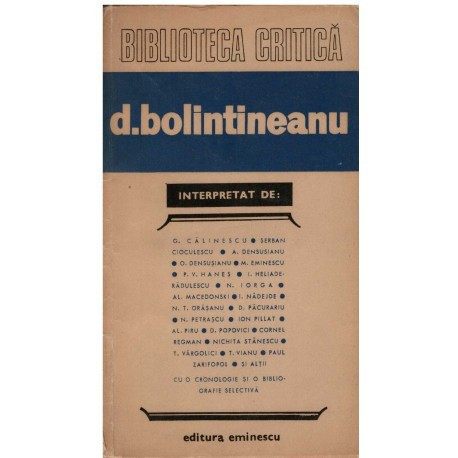 colectiv - D. Bolintineanu interpretat de: - 123279