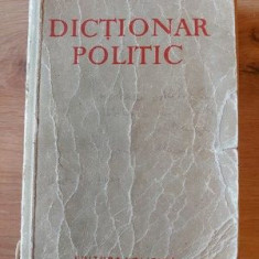 Dictionar politic B.N.Ponomarev