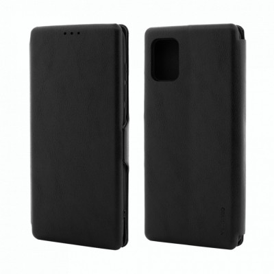 Husa de protectie Vetter pentru Samsung Galaxy A51, Flip Series, Black foto