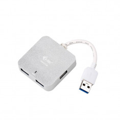 Hub USB Itec U3HUBMETAL402 4 porturi USB 3.0 foto