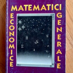 Matematici economice generale- C.Dochitoiu, A.Matei