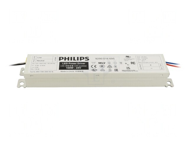 Alimentator LED 100W 24V 198-264VAC