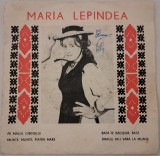 Disc Vinil 7# Maria Lepindea - Pe Malul Cibinului-Electrecord -45-EPC 10.506, Populara