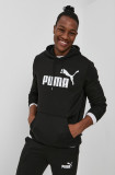 Puma Bluză 586686 bărbați, culoarea negru, cu imprimeu