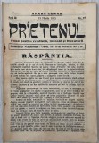 1933 PRIETENUL nr.19, rev. evreilor mesianici creștini evanghelici din Rom&acirc;nia, Isaac Feinstein, Galati, mentor Richard Wurmbrand / W. Rothe
