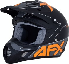 Casca Cross/ATV AFX FX-17 Negru Mat-Portocaliu M Cod Produs: MX_NEW 01106505PE foto