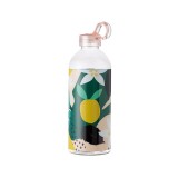 Bidon de apa cu maner si model Frunze, 1000 ml, ATU-082454, Oem