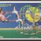 SOMALIA 1998 FAUNA PASARI FLAMINGO ( colita dt.) MNH