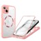 Husa 360&Atilde;&sbquo;&Acirc;&deg; iPhone 15 Techsuit ColorVerse MagSafe, roz