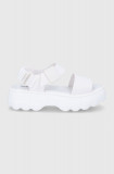 Cumpara ieftin Melissa sandale femei, culoarea alb, cu platforma