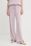 BOSS Orange pantaloni de trening culoarea roz, uni, 50543512