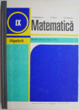 Matematica. Manual pentru clasa a IX-a. Algebra &ndash; C. Nastasescu, Clasa 9