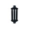 Recuperator caldura emailat negru max - 130 mm (ht) DSH 492112