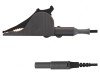 Cablu Kelvin 60VDC 10A 1,5m Aurit Negru