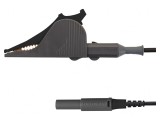 Cablu Kelvin 60VDC 10A 1,5m Aurit Negru