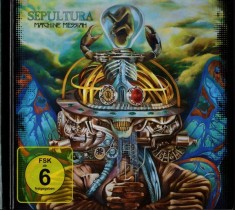 CD+DVD Sepultura - Machine Messiah 2017 Limited Edition Digibook