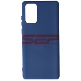 Husa Silicon Albastra Compatibila Samsung Galaxy Note 20, Calitate Premium