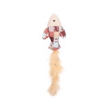 JUCARIE PENTRU PISICI FLAMINGO VINTA CATNIP PESTE CU PANA 20CM