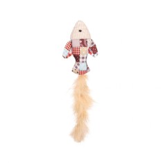 JUCARIE PENTRU PISICI FLAMINGO VINTA CATNIP PESTE CU PANA 20CM