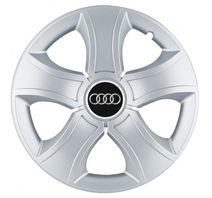 Set 4 Capace Roti Bis Gri R14, pentru Audi