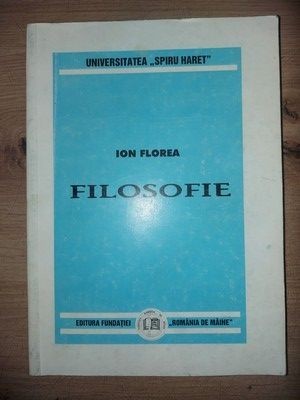 Filosofie- Ion Florea