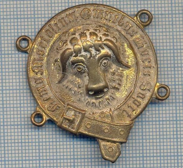 AX 78 MEDALIE-PLACHETA- MASONICA ? -NEMO MORTALIUM OMNIBUS LOCIS HAPTIT ?