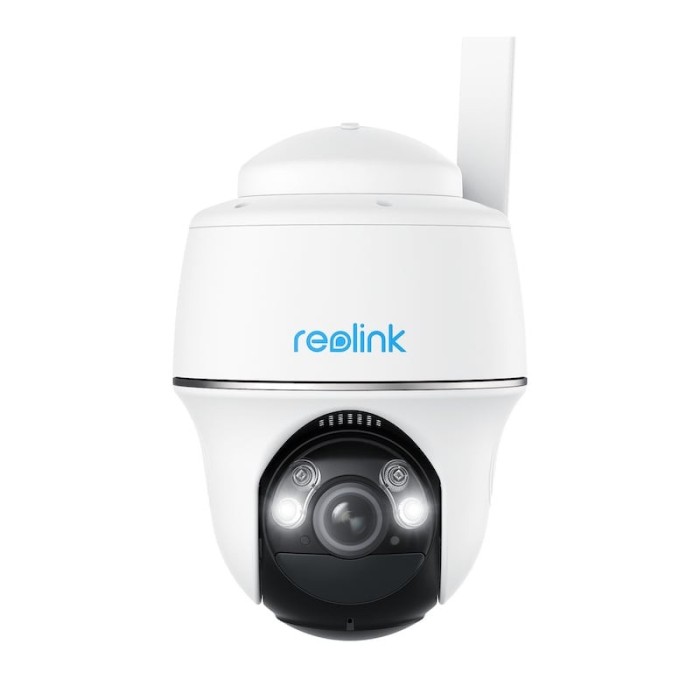 Camera de supraveghere Reolink Go PT Ultra cu 4G - LTE si baterie reincarcabila, vizibilitate 360&deg;, detectare Persoana/Vehicul, rezolutie 4K