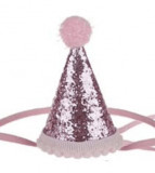Glitter Pink Universal Birthday Cap