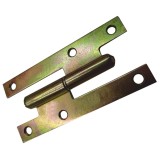 Cumpara ieftin Balama aplicata pentru usa, 80 x 30 mm, 2 buc / set