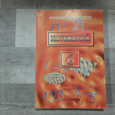 Matematica.Manual pentru clasa a VI a de George Turcitu,I.Rizea,C.Basarab,etc