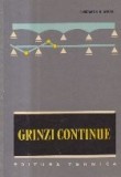 Grinzi continue - Tabele de calcul (Editie 1965)