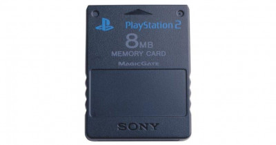 PS2 Memory Card 8MB original SONY Playstation 2 foto