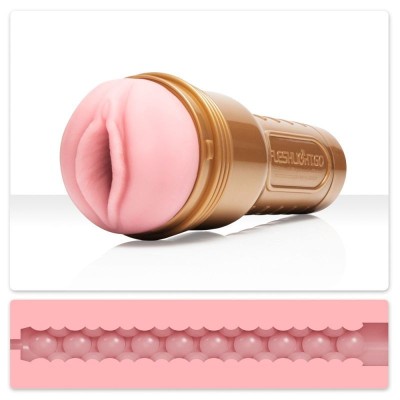 Masturbator in forma de vagin cu capac GO Stamina Training Unit Lady Portable foto