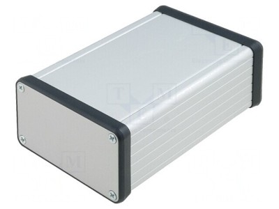 Carcasă Aluminiu Gri 78x120x43mm foto