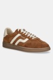 Gant sneakers din piele &icirc;ntoarsă Cuzmo culoarea maro, 31633011