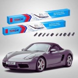 Cumpara ieftin Ștergătoare Porsche 718 Boxster 982 2016-2026 | Set Față Flat &ndash; TeamCar&reg;