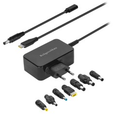 Alimentator Universal 65W PD USB-C + 7 adaptoare Kruger&amp;Matz KM1450-65