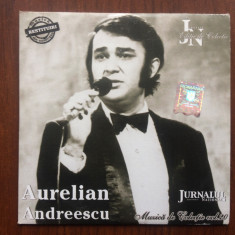 aurelian andreescu cd disc muzica usoara slagare colectia jurnalul national VG+