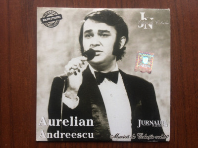 aurelian andreescu cd disc muzica usoara slagare colectia jurnalul national VG+ foto