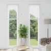 Jaluzea pentru Fereastră cu perdele Altele Manual Alb 60 x 220 cm Aluminiu