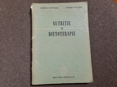 Nutriție și Dietoterapie MIRCEA PETRRSCU foto