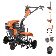 Motocultor O-Mac MC 8000, 8 CP, benzina, 3+1 viteze + accesorii (Pachet 2) foto